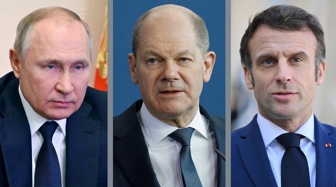 Putin, Makron və Şolts arasında UKRAYNA MÜZAKİRƏSİ Putin, Makron və Şolts arasında UKRAYNA MÜZAKİRƏSİ