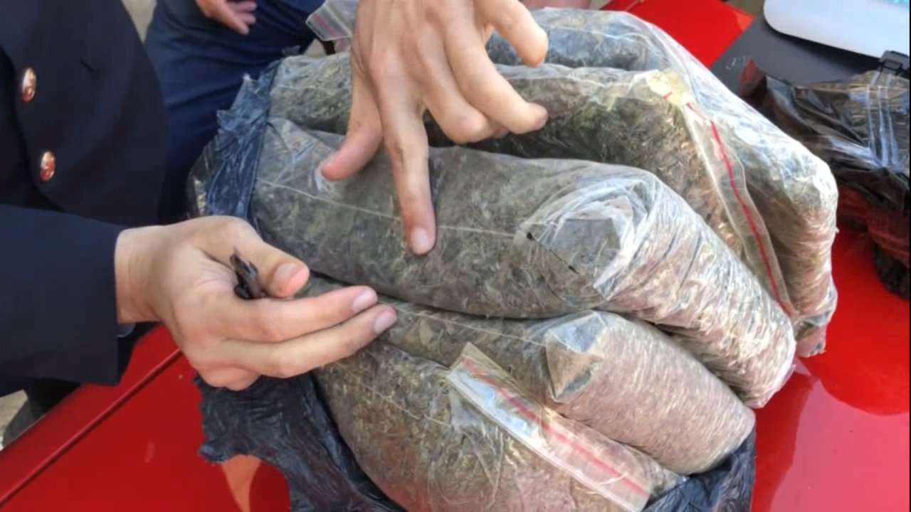 Lənkəranda avtomobildən 6 kiloqramdan çox narkotik vasitə aşkarlandı – FOTO
