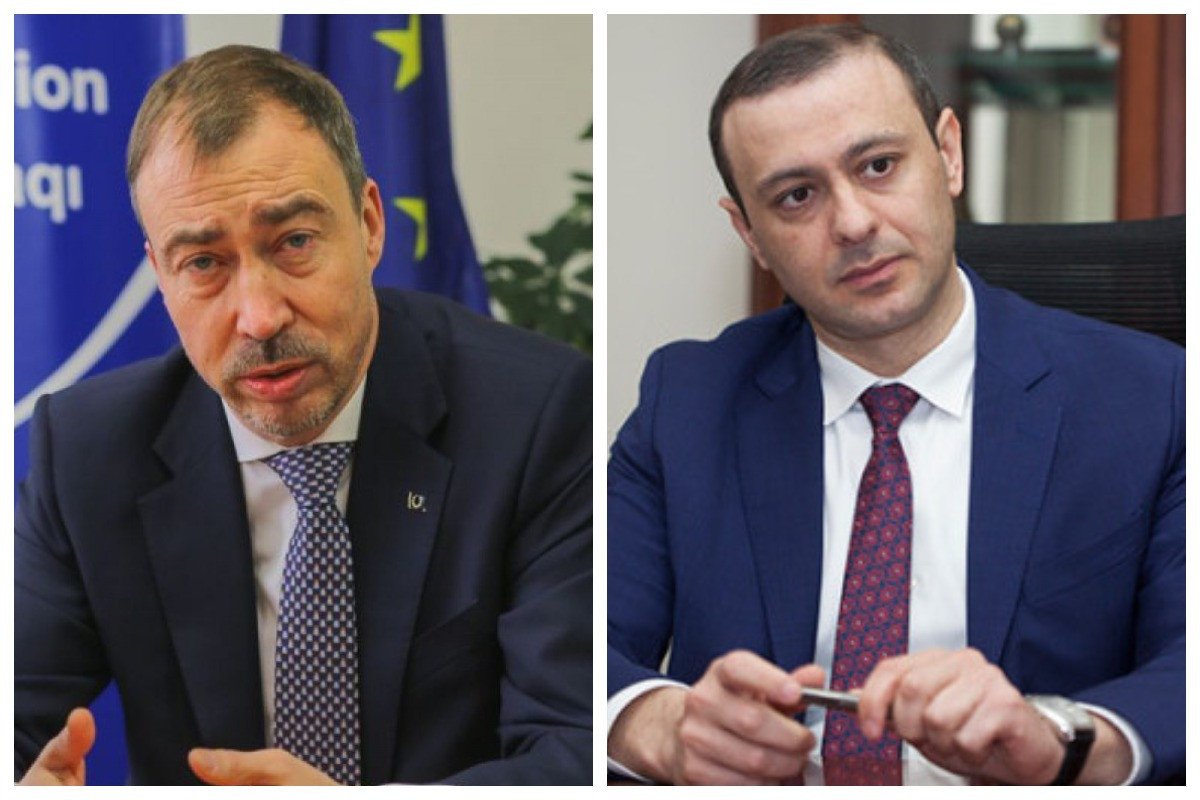 Aİ rəsmisi Armen Qriqoryanla görüşdü - Azərbaycanla normallaşma prosesi... Aİ rəsmisi Armen Qriqoryanla görüşdü - Azərbaycanla normallaşma prosesi...