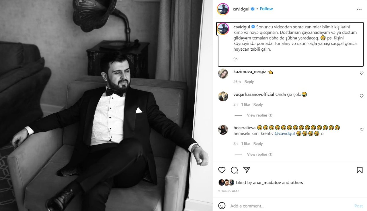 Tanınmış aparıcı biabırçı olaydan yazdı: