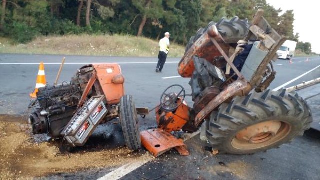 Goranboyda traktor aşdı - SÜRÜCÜ YARALANDI