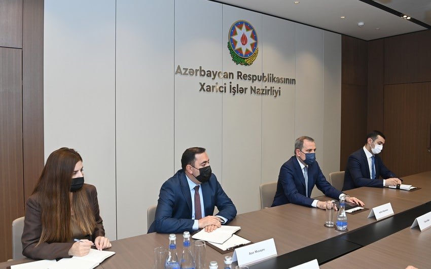 Xarici işlər naziri Aİ-nin xüsusi nümayəndəsi ilə görüşdü - FOTO
