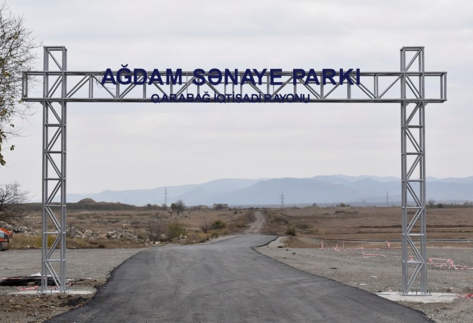 Ağdam sənaye parkında infrastruktur tikintisinə başlanacaq – Bu tarixdə Ağdam sənaye parkında infrastruktur tikintisinə başlanacaq – Bu tarixdə