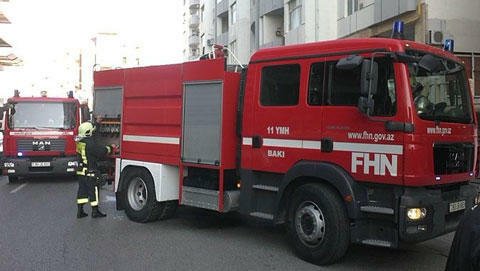 Jurnalistlər binasındakı yanğınla bağlı RƏSMİ AÇIQLAMA