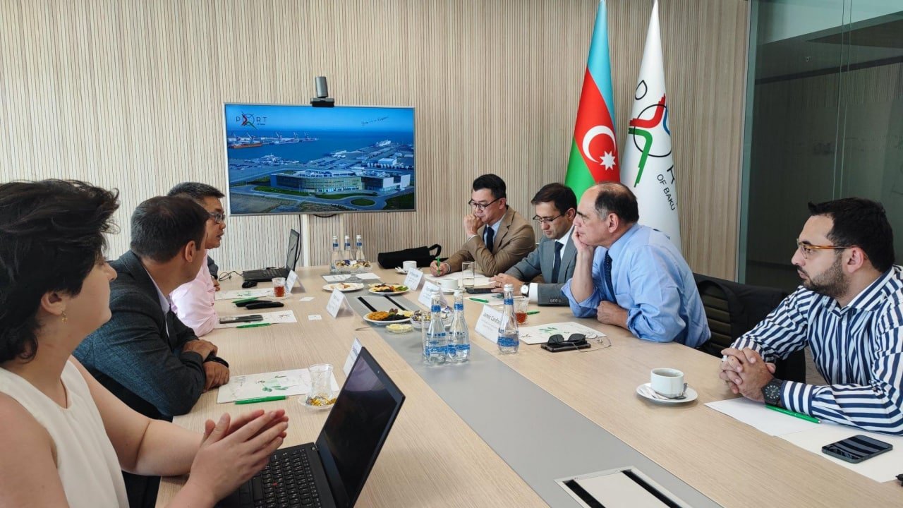 Bakı Limanında amerikalı investorlarla MÜZAKİRƏ - FOTO