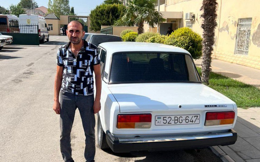 Salyanda narkotikin təsiri altında avtomobil idarə edən şəxs saxlanıldı