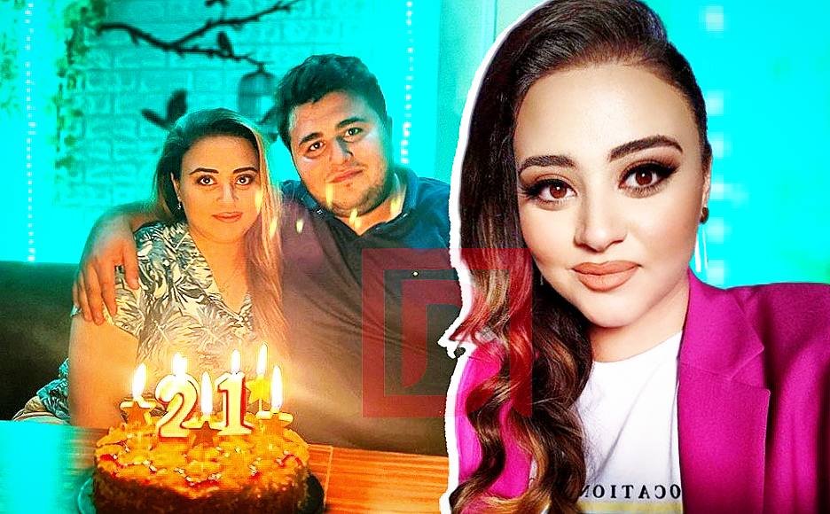 Almaxanım 21 yaşını nişanlısı ilə qeyd etdi - FOTO 