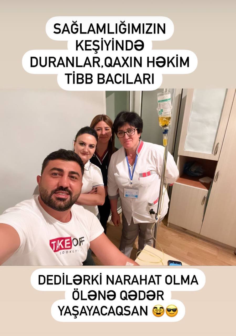 Vüqar xəstəxanalıq oldu: 