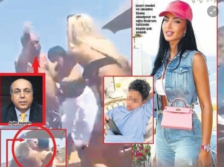 Diana Əhədpurla eks-deputat arasında çimərlikdə DAVA – FOTO/VİDEO - foto 2