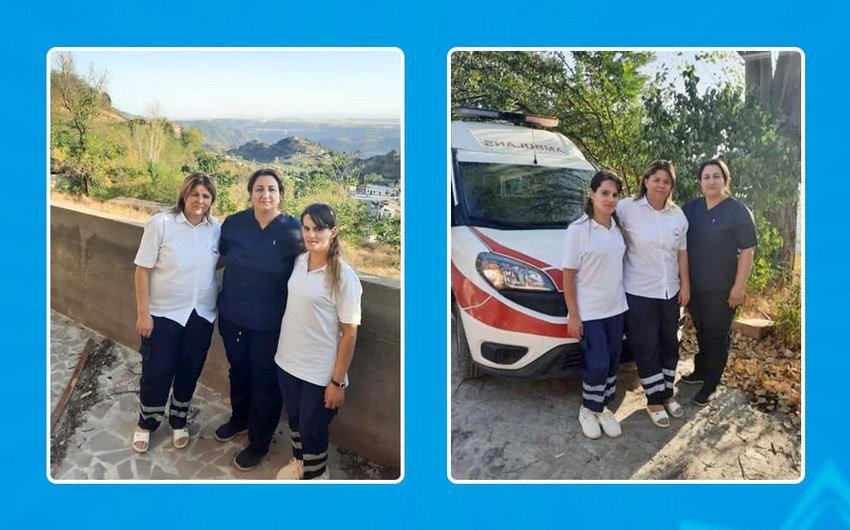 Laçında təcili tibbi yardım briqadaları fəaliyyətə başladı - foto 1