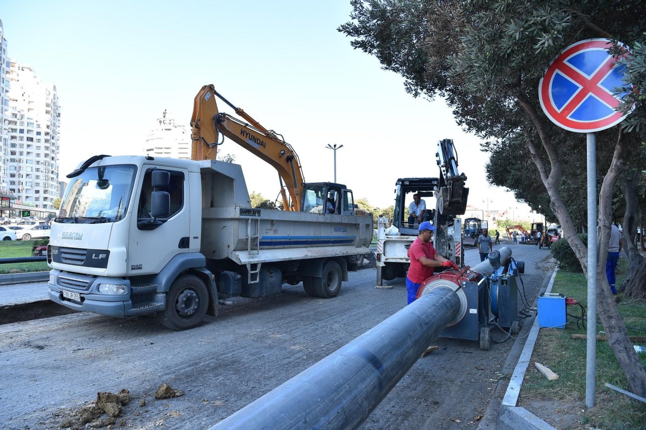 Paytaxtın bu rayonlarında suyun verilməsində məhdudiyyət yaranacaq - FOTO