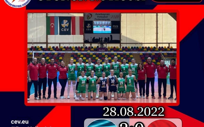 Azərbaycan voleybol yığması “AVRO-2023”də növbəti qələbəsini qazandı