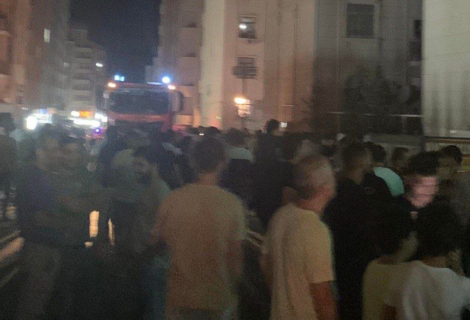 Xırdalanda yaşayış kompleksində partlayış - FOTO