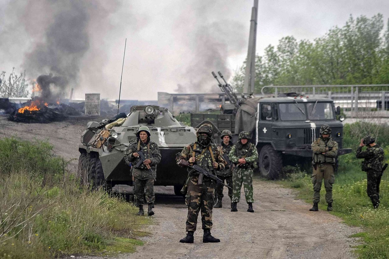 Rusiya qoşunları Donetsk istiqamətində yenidən qruplaşdırılır