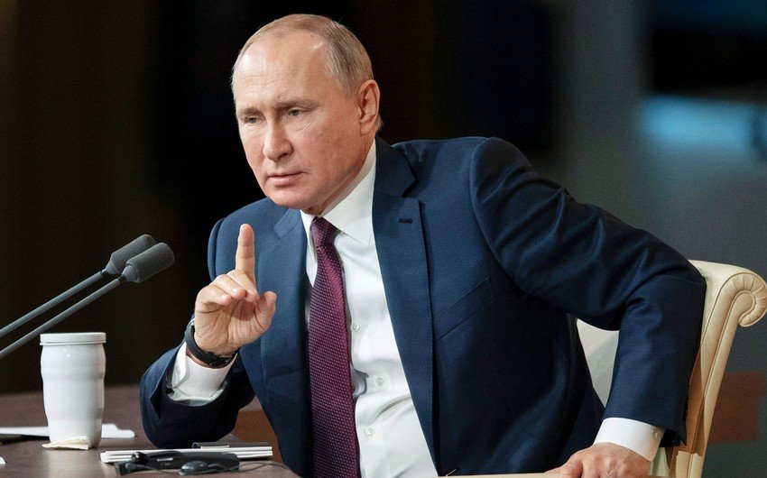 Putin: “Xerson, Zaporojye, Luqansk və Donetsk əbədi olaraq bizim olacaq” – VİDEO