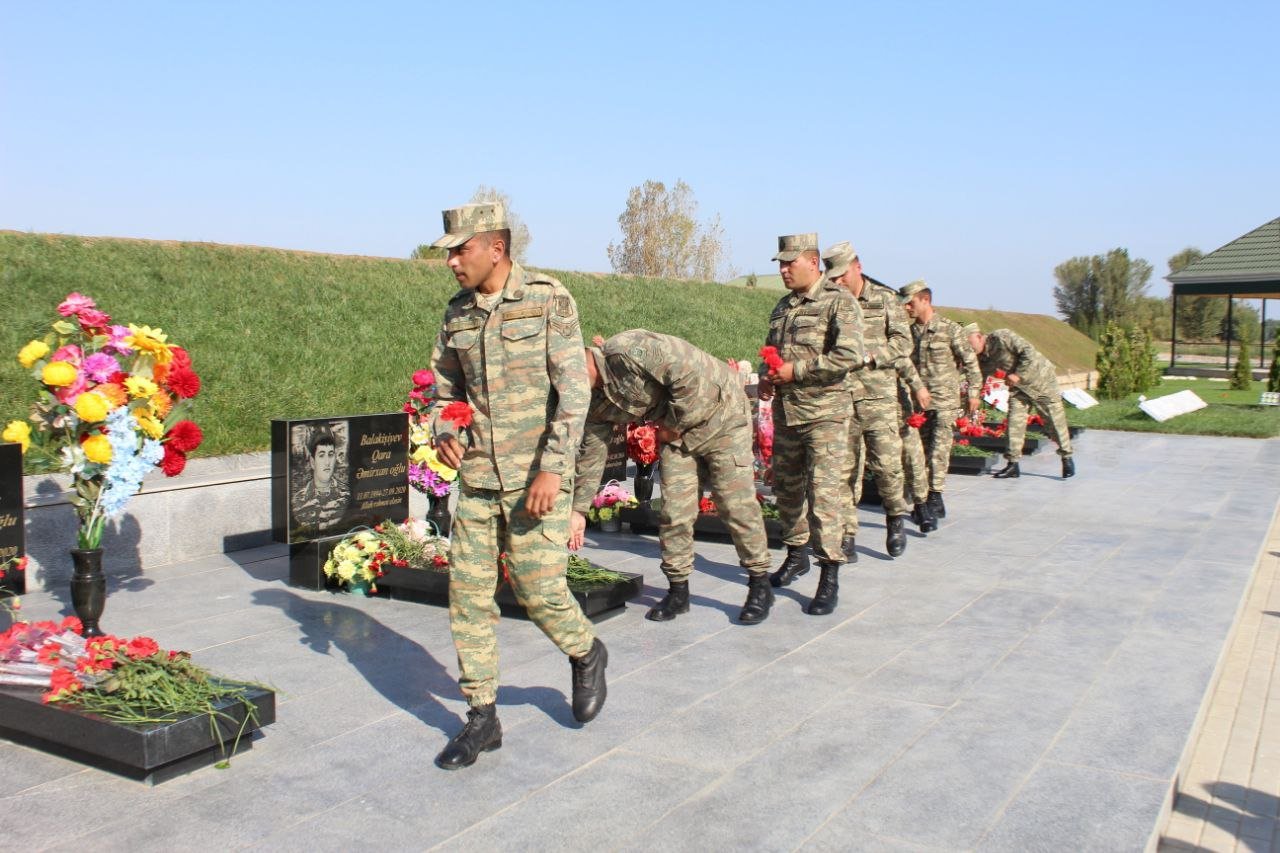 Xocavənddə 2 şəhidin ildönümü KEÇİRİLİB - FOTO  