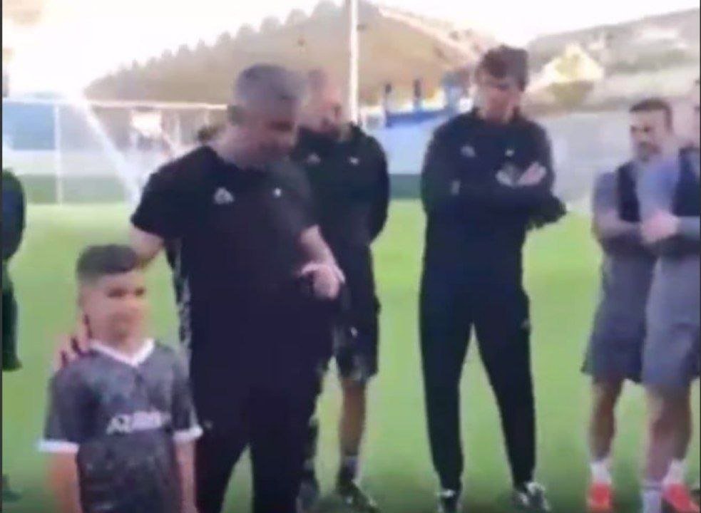 “Qarabağ” şəhid polkovnikin oğlunun arzusunu reallaşdırdı – VİDEO  