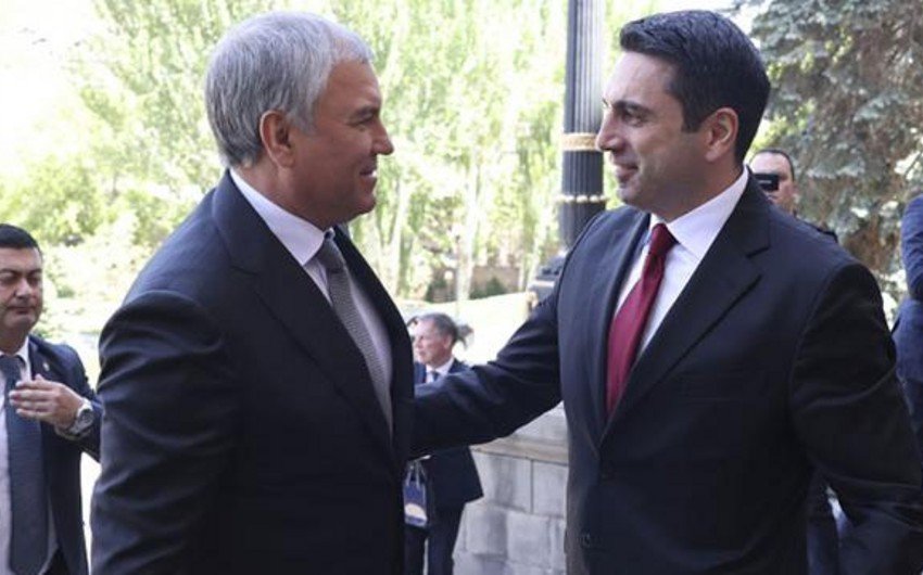 Ermənistan parlamentinin sədri Moskvaya gedəcək