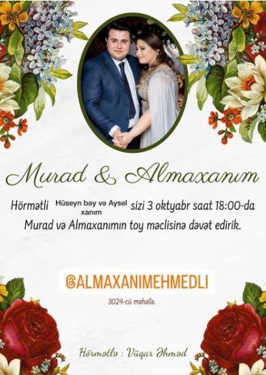 Bu gün Almaxanımın TOYUDUR - FOTO - foto 1