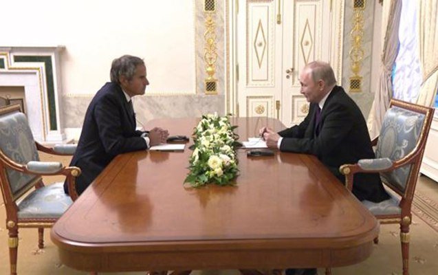 Putin MAQATE rəhbəri ilə nüvə məsələsini MÜZAKİRƏ EDİB Putin MAQATE rəhbəri ilə nüvə məsələsini MÜZAKİRƏ EDİB