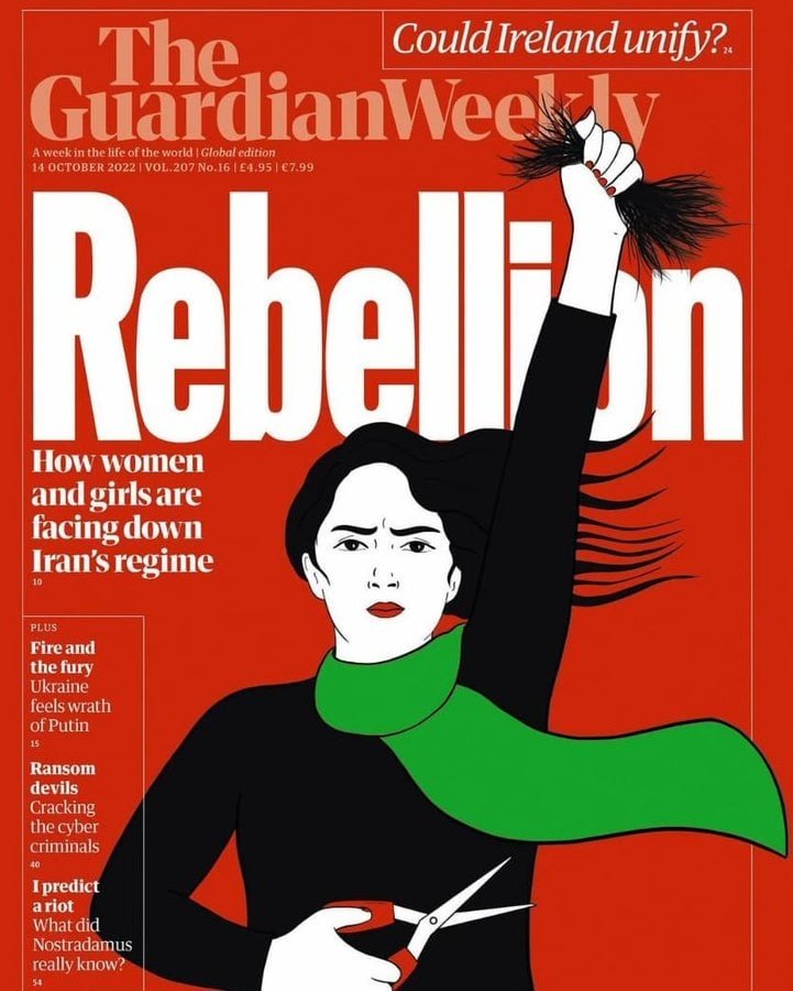 “The Guardian”dan İrandakı etirazlara DƏSTƏK - FOTO  - foto 1