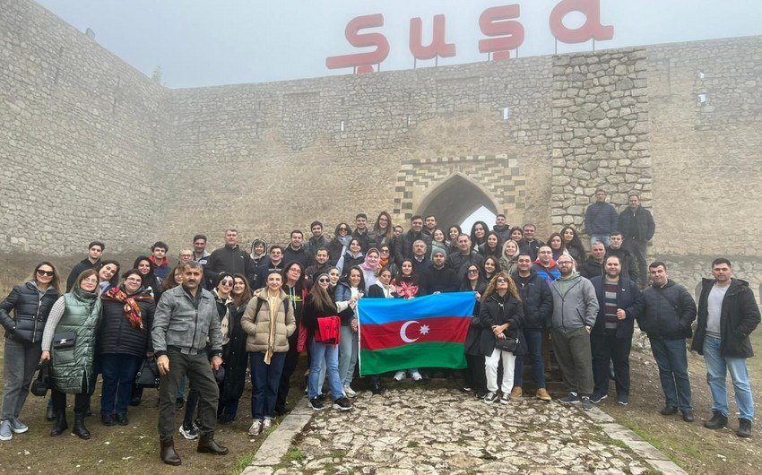 BMT-nin İnkişaf Proqramının Bakı ofisinin əməkdaşları Şuşaya gediblər