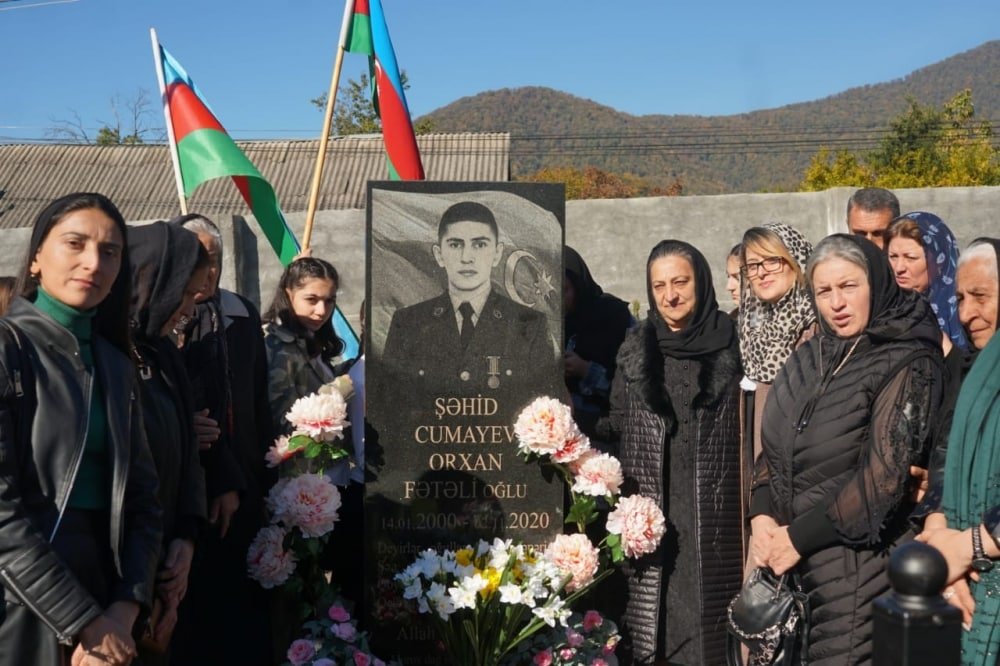 Zaqatalada şəhid Orxan Cumayevin anım mərasimi keçirildi - FOTO 