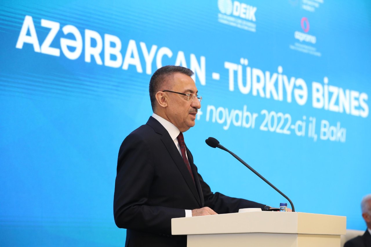Fuat Oktay: “Türkiyə və Azərbaycan iş adamları maneə ilə üzləşməməlidir”
