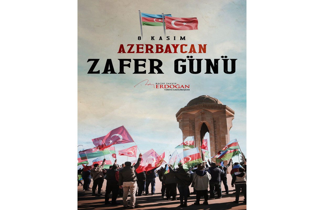 Ərdoğan Azərbaycan xalqını təbrik etdi: 