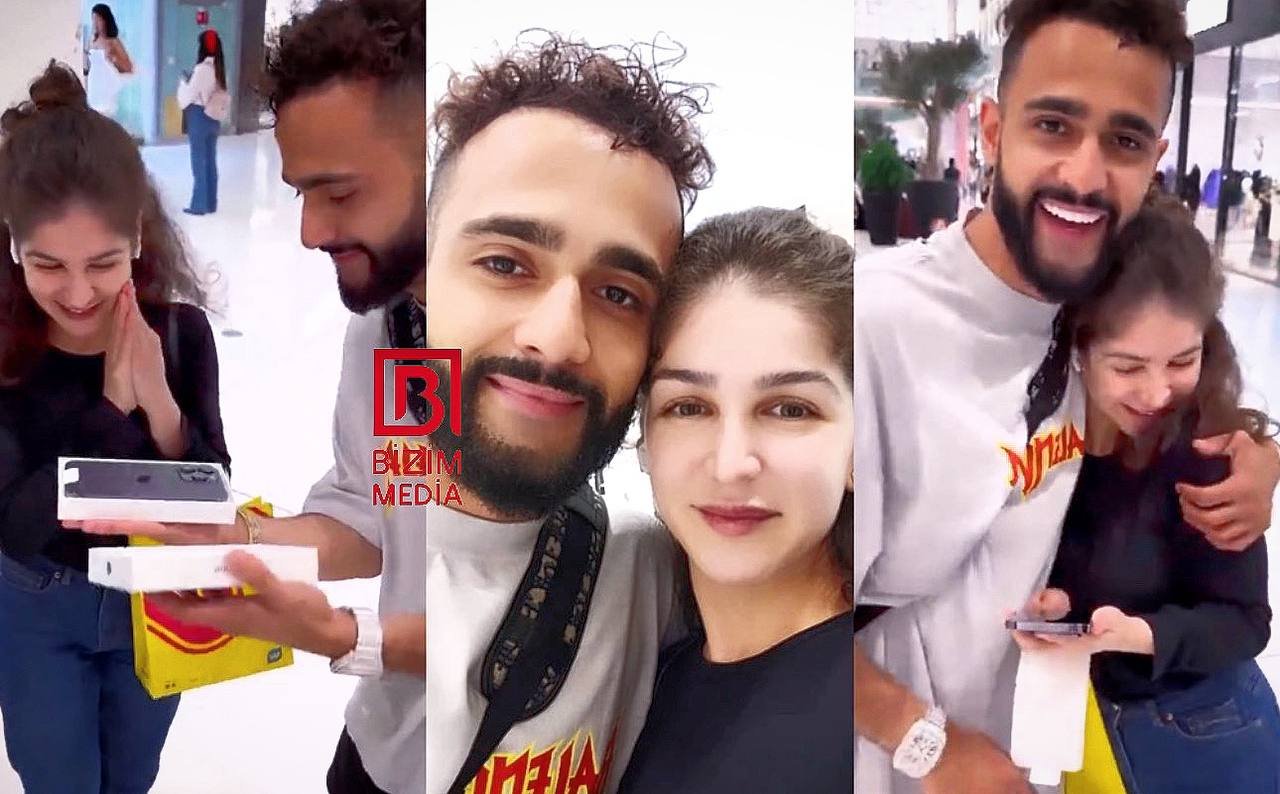 Hüseyn Həsənov Dubayda izləyicisinə “İphone” hədiyyə etdi - FOTO/VİDEO