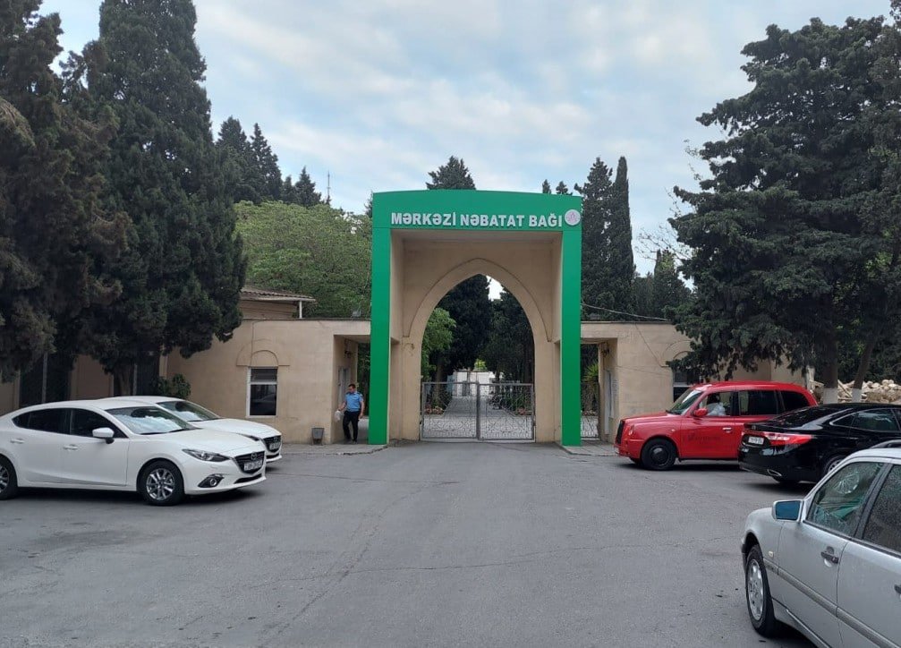 Nəbatat Bağına giriş ziyarətçilər üçün bağlanır