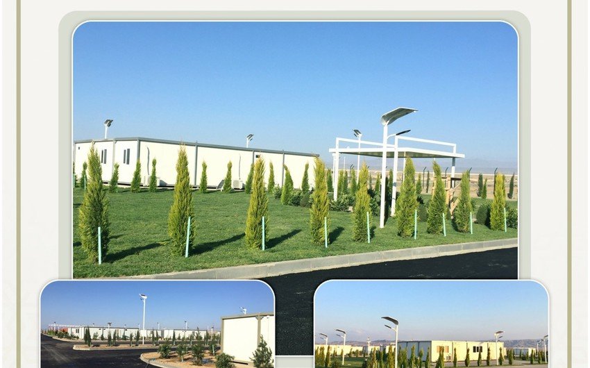 Cəbrayılda mobil şəhərcik salınıb - RƏSMİ - foto 2
