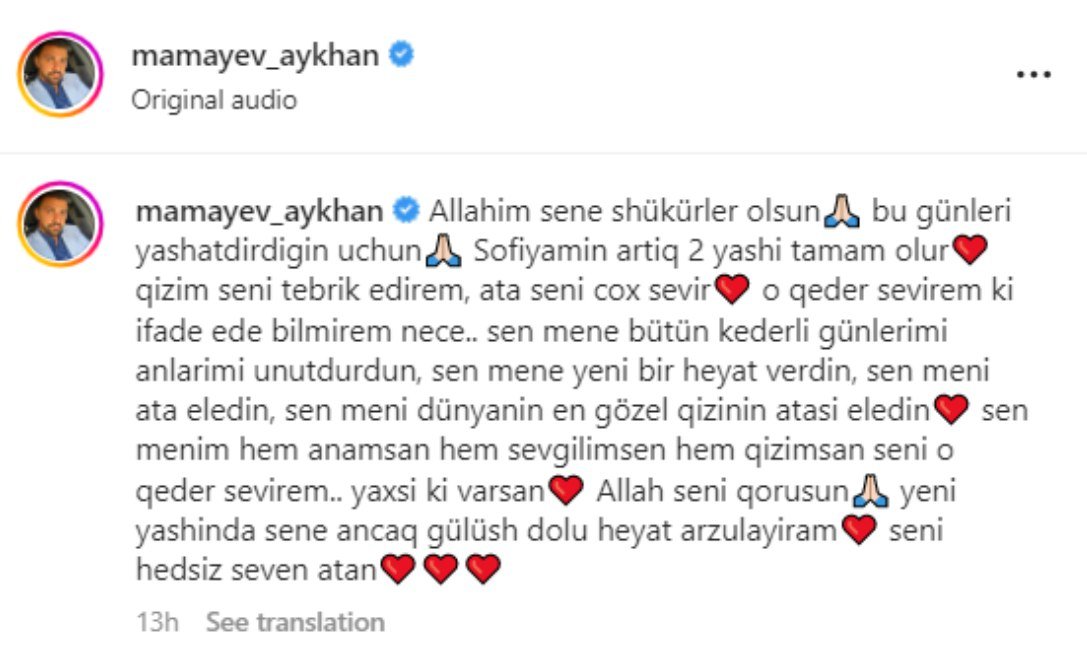 Ayxandan qızına: “Həm anam, həm də qızımsan” - VİDEO - foto 4