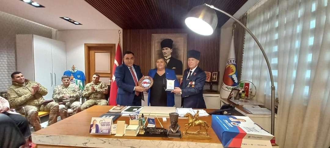 Türkiyədə səfərdə olan Vətən müharibəsi qaziləri Ceyhanda OLDULAR - FOTO  - foto 1