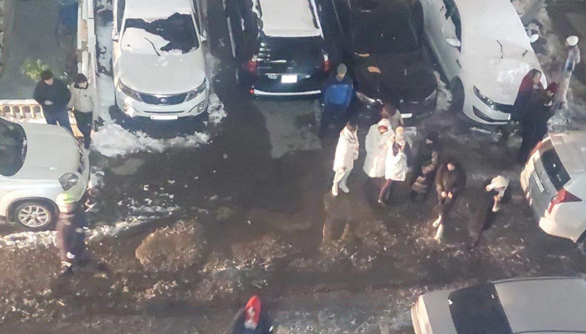 Bakıda binada qaz sızması oldu – Sakinlər təxliyyə edildi - FOTO  - foto 4