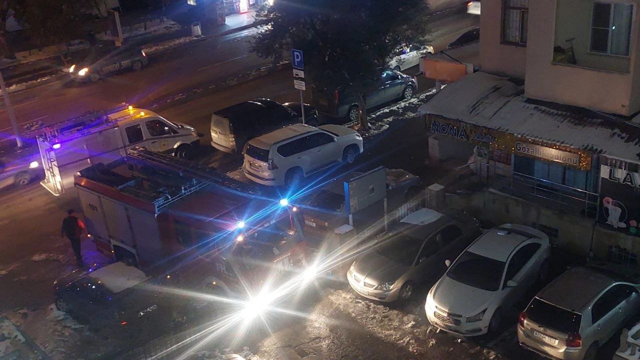Bakıda binada qaz sızması oldu – Sakinlər təxliyyə edildi - FOTO  - foto 1