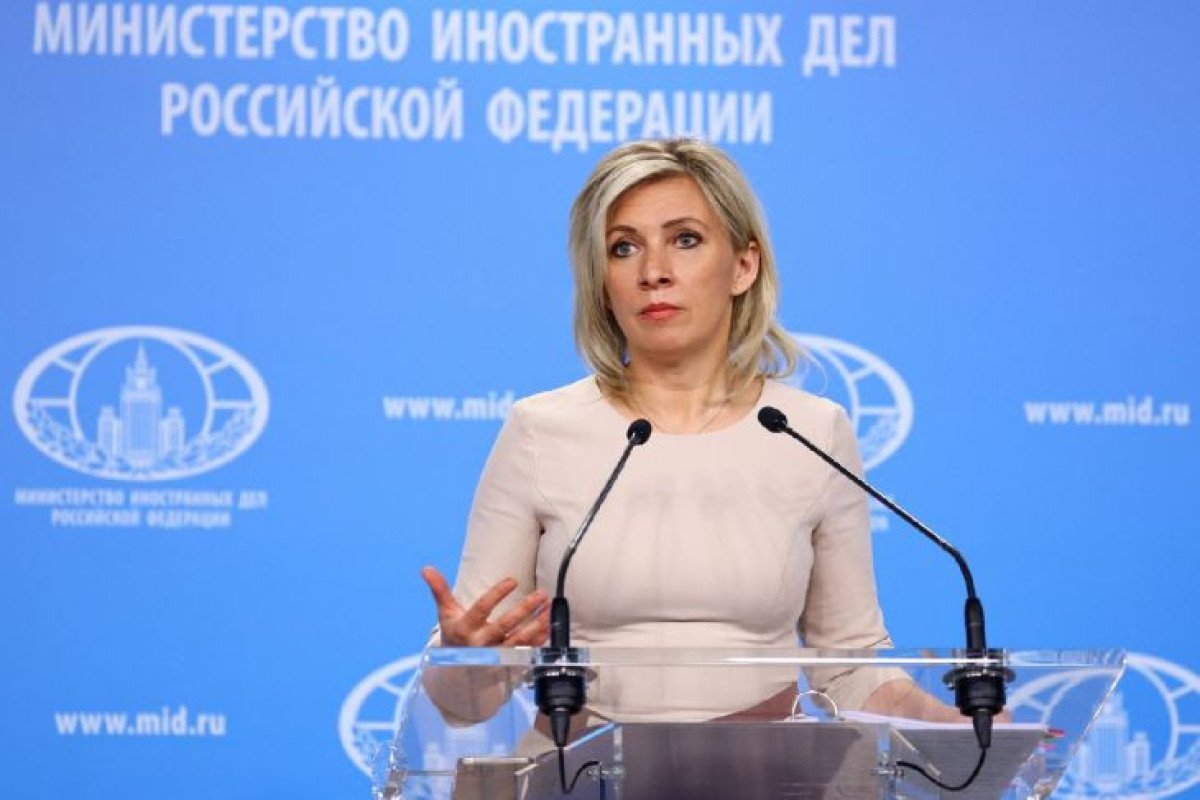 Zaxarova sülh müqaviləsinə görə Ermənistanı ittiham etdi