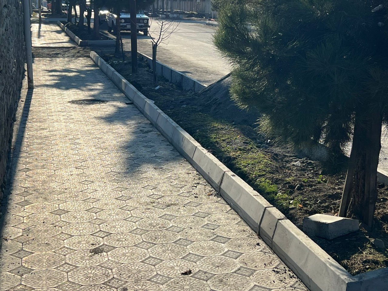 Zaqatala şəhərinin küçələri mərhələ ilə abadlaşdırılır - FOTO - foto 1