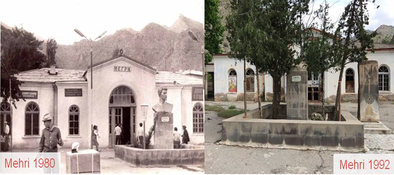 Ermənilər Mehri şəhərində yüzlərlə tarixi abidələrimizi dağıdıb - FOTOFAKT - foto 11