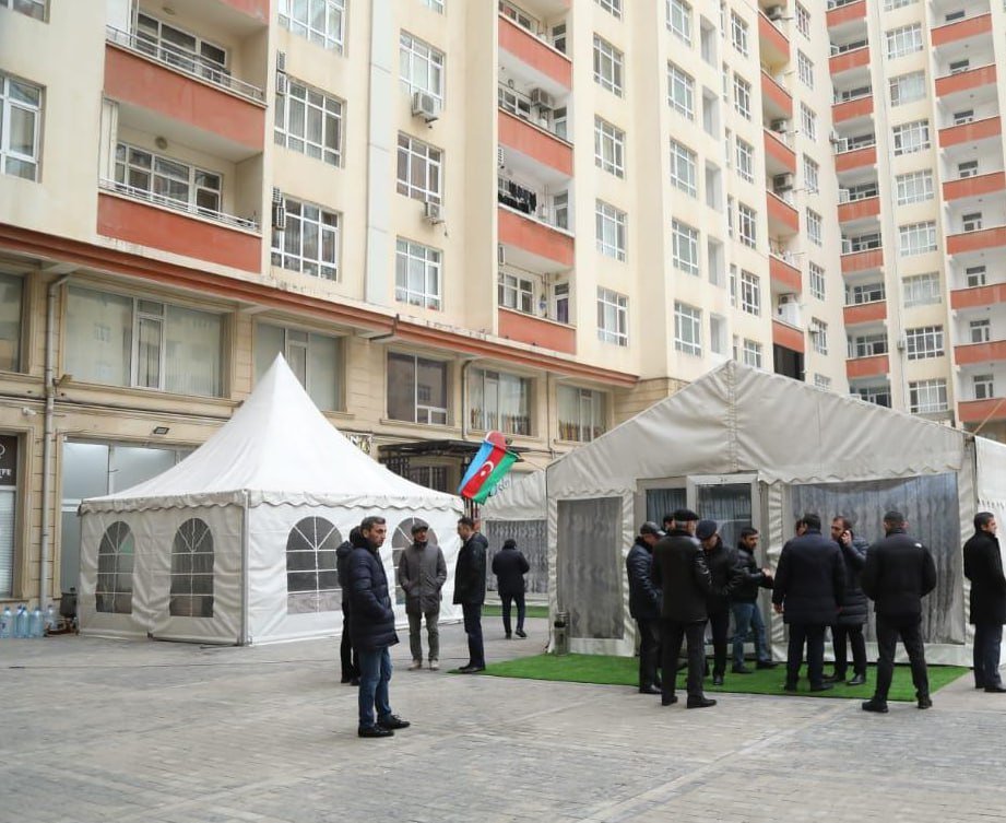 Tehranda həlak olan Orxan Əsgərovun yas mərasimi davam edir