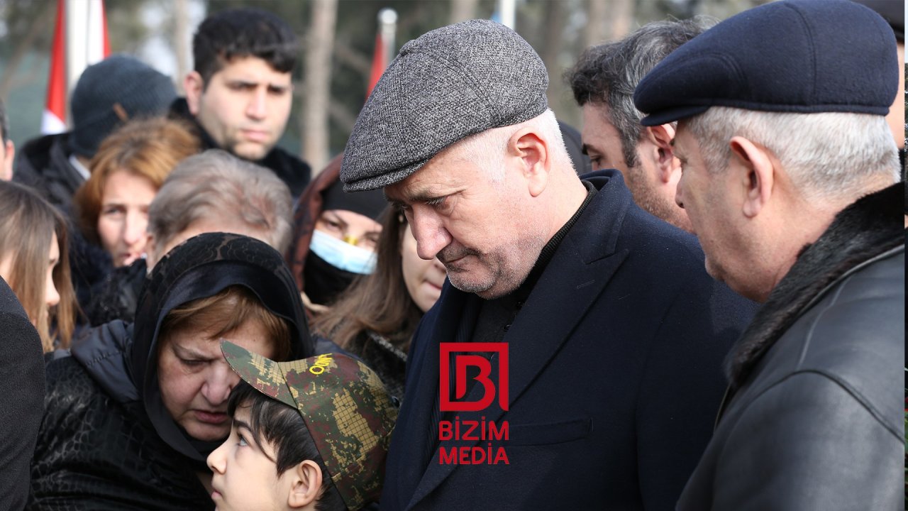 Orxan Əsgərovun övladları ataları ilə VİDALAŞIR - FOTOLAR - foto 9