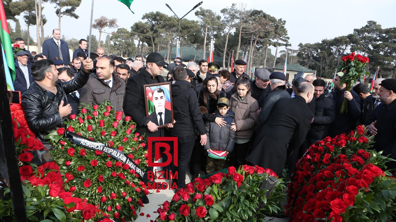 Orxan Əsgərovun övladları ataları ilə VİDALAŞIR - FOTOLAR - foto 7