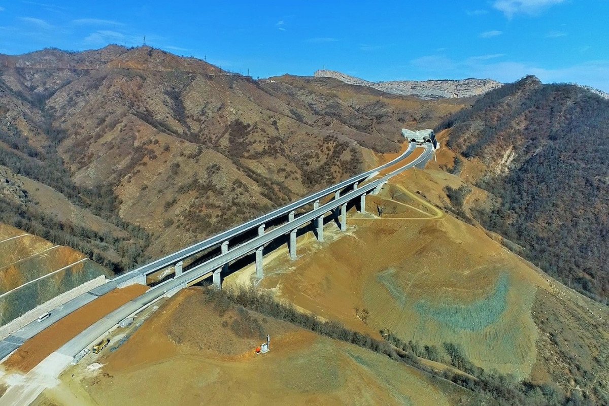Şuşaya çəkilən yeni magistral yol  – FOTOLAR-VİDEO - foto 12