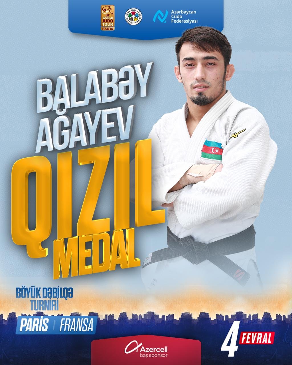 Cüdoçumuz “Böyük Dəbilqə” turnirində qızıl medal qazandı - FOTO - foto 4