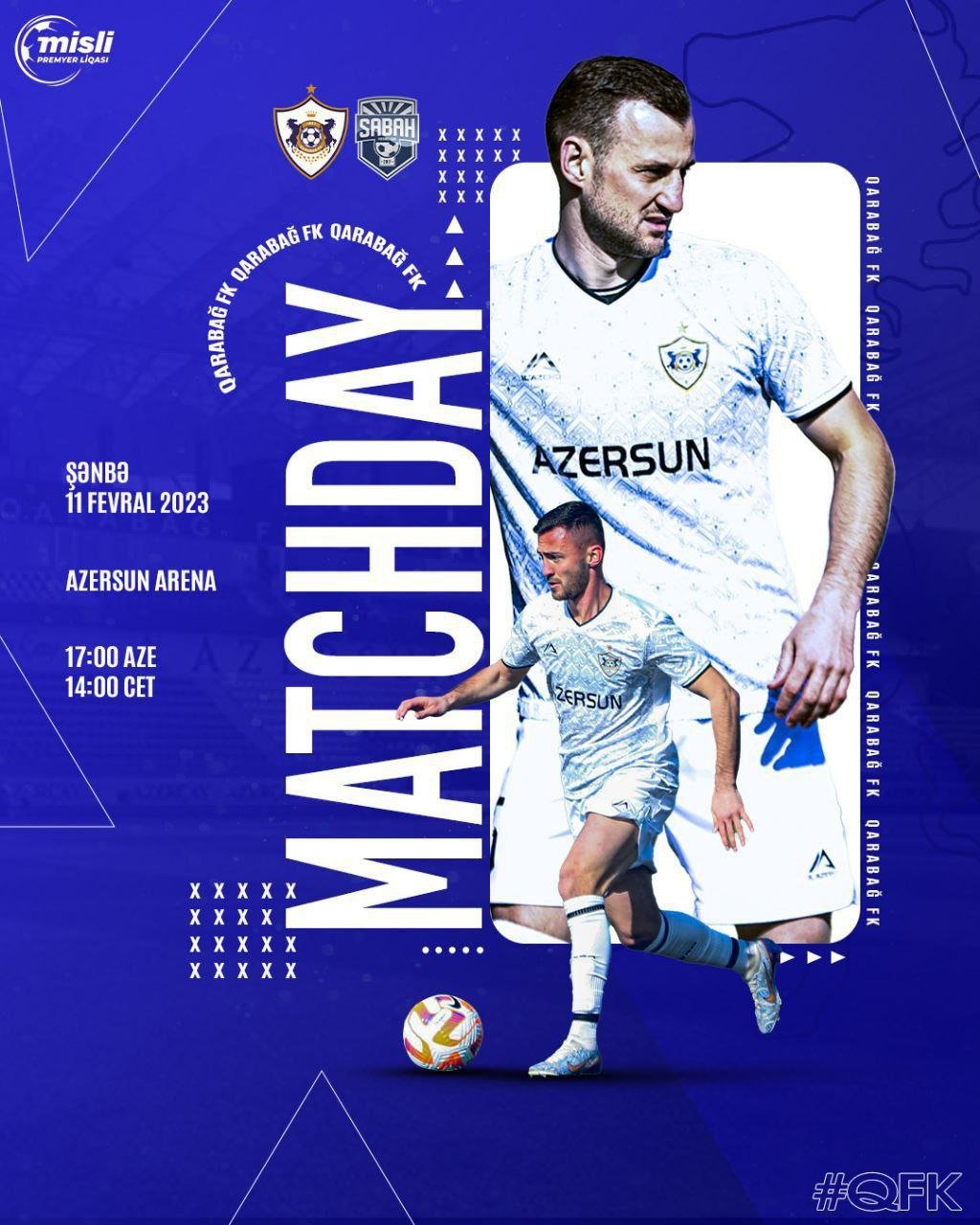 Bu gün “Qarabağ” – “Sabah” oyunu var - foto 1
