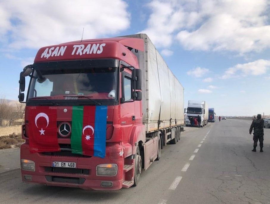 Növbəti humanitar yardımımız Türkiyəyə yola SALINDI - FOTO Növbəti humanitar yardımımız Türkiyəyə yola SALINDI - FOTO