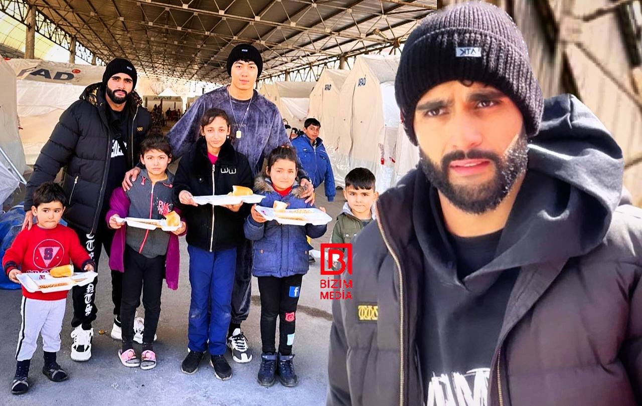 Azərbaycanlı bloqer yardım üçün ADANAYA GƏLDİ - FOTO/VİDEO