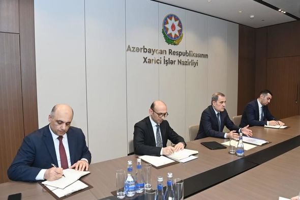 Ceyhun Bayramov Bolqarıstanın səfirini QƏBUL ETDİ - FOTO - foto 2