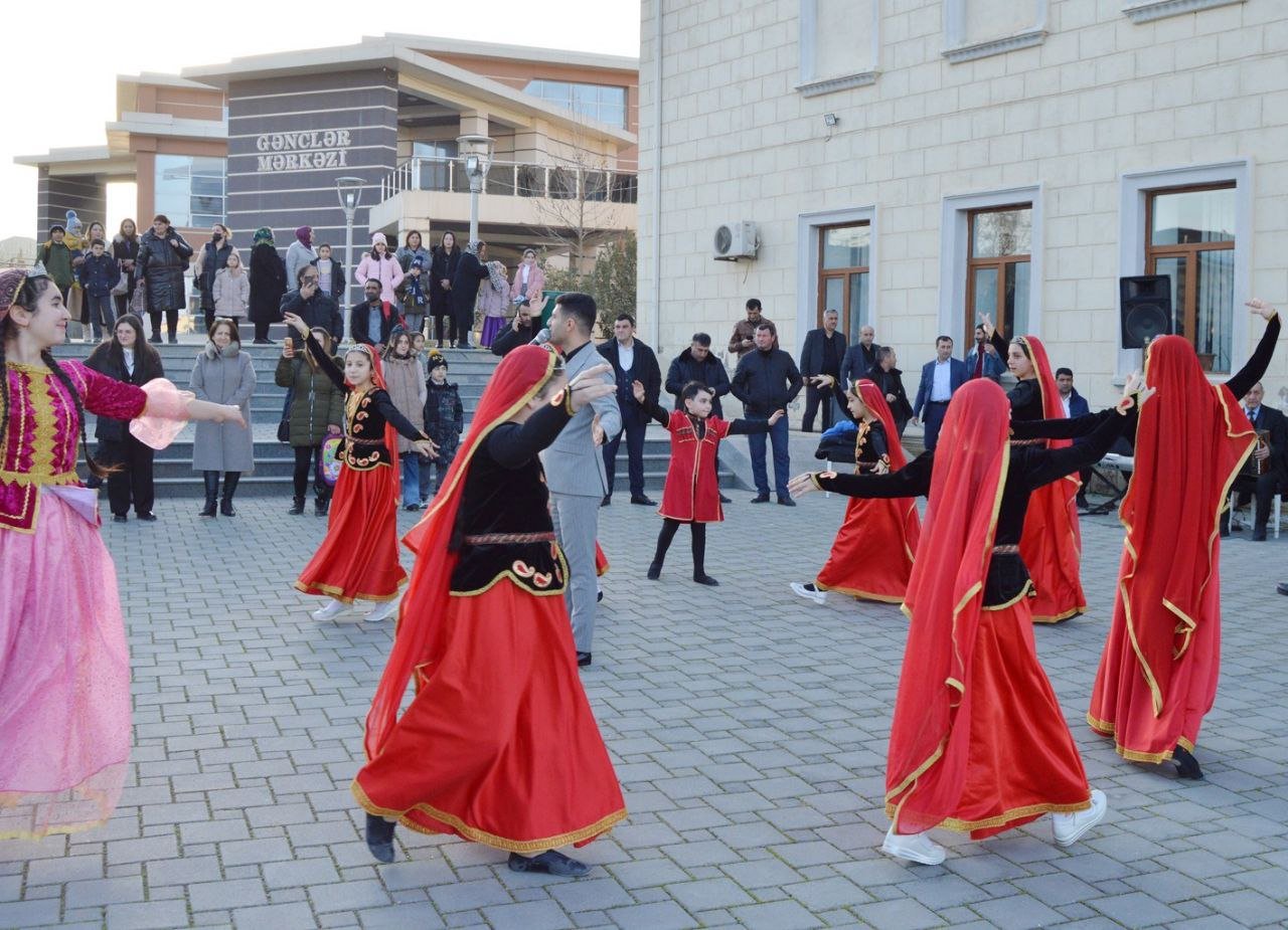 Siyəzəndə Od çərşənbəsi QEYD OLUNDU - FOTO 