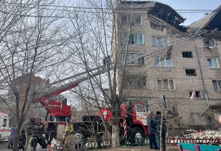 Rusiyada yaşayış binasında partlayış: 11 nəfər xəsarət alıb